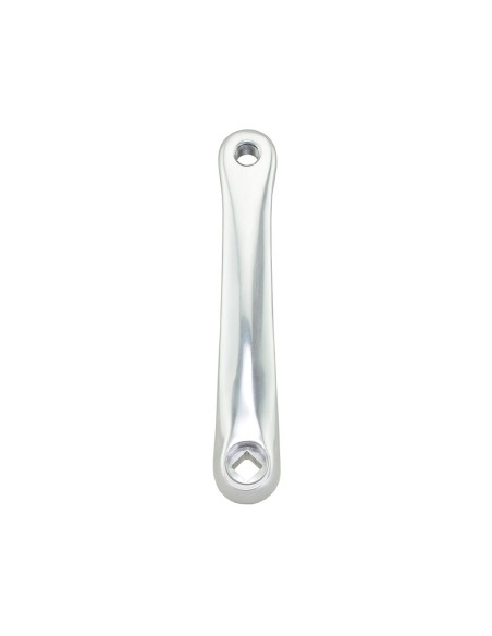 Alloy Left Crank Arm 175mm Square Taper JIS Design Chrome.